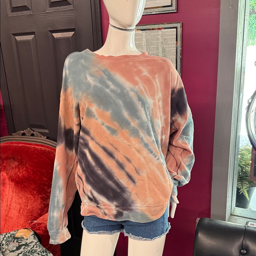 Wild Fable Multicolor Tie-Dye Sweatshirt